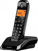 Р Телефон Dect Motorola S1201 черный АОН