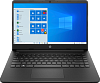 Ноутбук HP 14s-dq3002ur Celeron N4500 4Gb SSD128Gb Intel UHD Graphics 14" HD (1366x768) Windows 10 black WiFi BT Cam