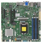 Материнская Плата SuperMicro MBD-X11SCZ-F-O Soc-1151 iC246 uATX 4xDDR4 6xSATA3 SATA RAID i210AT 8xGgbEth Ret