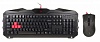 Клавиатура + мышь A4 Bloody Q2100 B2100 (Q210+Q9) клав:черный мышь:черный USB Multimedia Gamer LED