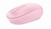 Мышь Microsoft Mobile Mouse 1850 розовый оптическая (1000dpi) беспроводная USB для ноутбука (2but)