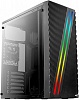 Корпус Aerocool Streak-A-BK-v1 черный без БП ATX 1x80mm 2xUSB2.0 1xUSB3.0 audio
