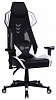 Кресло игровое Cactus CS-CHR-090BLW черный белый