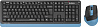 Клавиатура + мышь A4Tech Fstyler FGS1035Q клав:черный синий мышь:черный синий USB беспроводная Multimedia (FGS1035Q NAVY BLUE)