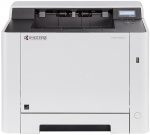 Принтер Kyocera Ecosys P5026cdn, цветной лазерный A4, 26 стр/мин, 1200x1200 dpi, 512 Мб, дуплекс, Post Script, USB, Ethernet, картридер, ЖК-панель