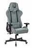 Кресло игровое Бюрократ VIKING KNIGHT LT28 FABRIC серо-голубой крестовина металл