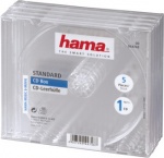 Коробка Hama на 1CD/DVD H-44748 Jewel (упак.:5шт)