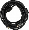 Кабель соединительный аудио-видео Ningbo HDMI-5M-MG HDMI (m) HDMI (m) 5м. феррит.кольца Позолоченные контакты черный (HDMI-5M-MG(VER1.4)BL)