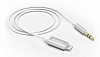 Адаптер Hama H-187211 00187211 Lightning Jack 3.5mm (f) 1м белый