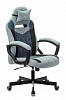 Кресло игровое Бюрократ VIKING 6 KNIGHT BL FABRIC синий крестовина металл
