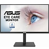 Мониторы LCD 27" VA27AQSB ASUS VA27AQSB, 27" Wide LED IPS monitor, WQHD (2560 x 1440), 1ms MPRT, 350 cd ㎡, 100 M :1, 178°(H), 178°(V), 75Hz, HDMI, DP, speakers 2W x 2, USB, VESA 100x100 mm, HAS, black