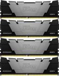 Память DDR4 4x32GB 3200MHz Kingston KF432C16RB2K4/128 Fury Renegade Black RTL Gaming PC4-25600 CL16 DIMM 288-pin 1.35В kit dual rank с радиатором Ret