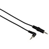 Кабель аудио Hama H-54554 Jack 3.5 (m) Jack 3.5 (m) 0.5м. черный 1зв (00054554)