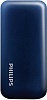 Мобильный телефон Philips E255 Xenium 32Mb синий раскладной 2Sim 2.4" 240x320 0.3Mpix GSM900 1800 GSM1900 MP3 FM microSD max32Gb