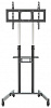 Стойка для телевизора Cactus CS-ST04H черный 32"-70" макс.45кг напольный мобильный