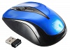 Мышь Oklick 675MW черный синий оптическая (800dpi) беспроводная USB (2but)