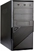 Корпус Exegate EX284019RUS Minitower BA-201 Black, mATX, <AA450, 80mm>, 2*USB, Audio
