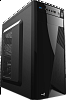 Корпус Aerocool CS-1101 черный без БП ATX 2x120mm 1x140mm 2xUSB2.0 1xUSB3.0 audio