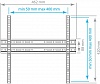 Кронштейн для телевизора Arm Media PLASMA-3 new черный 22"-65" макс.55кг настенный фиксированный